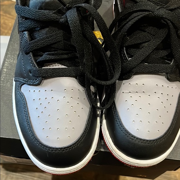 Air Jordan Black and Gray Sneakers